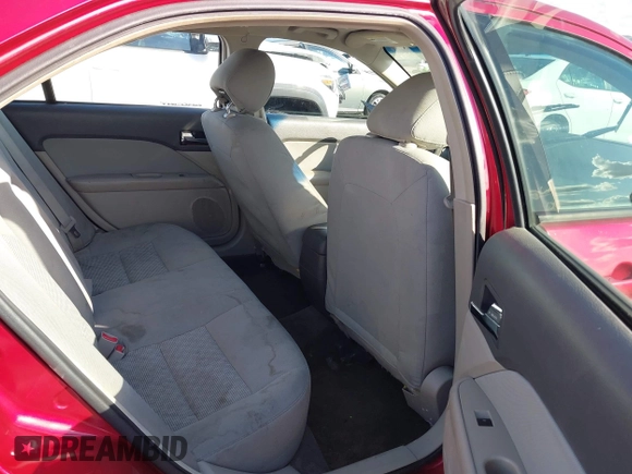 2012 Ford Fusion S with VIN 3FAHP0GA4CR335415, listed as a IAAI auction lot 41425408 with 207,386 mi miles. Bid and sale history available at carsss.com. Image 8.