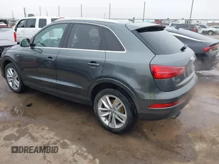 2018 Audi Q3 Premium Plus with VIN WA1JCCFS4JR001486, listed as a IAAI auction lot 41542514 with 70,112 mi miles. Bid and sale history available at carsss.com. Image 3.