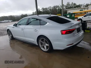2018 Audi A5 Sportback Premium Plus with VIN WAUENCF57JA010545, listed as a Copart auction lot 42618524 with 72,823 mi miles. Bid and sale history available at carsss.com. Image 2.