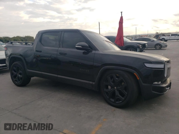 2023 Rivian R1T Adventure with VIN 7FCTGBAA4PN029939, listed as a Copart auction lot 78209134 with 3,681 mi miles and Salvage Title. Bid and sale history available at carsss.com. Image 4.