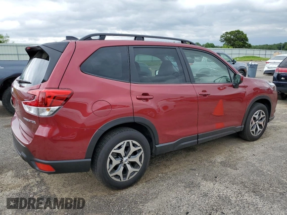 2024 Subaru Forester Premium with VIN JF2SKADC4RH426528, listed as a Copart auction lot 59957325 with 8,306 mi miles and Salvage title. Bid and sale history available at DreamBid. Image 3.