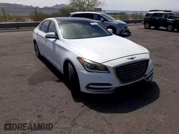 2018 Genesis G80 3.8L z VIN KMHGN4JE6JU225868, wystawiony jako Copart lot #52795435 z przebiegiem 130 974 mil mil oraz Szkody całkowita. Historia ofert i sprzedaży dostępna na DreamBid. Obrazek 11.