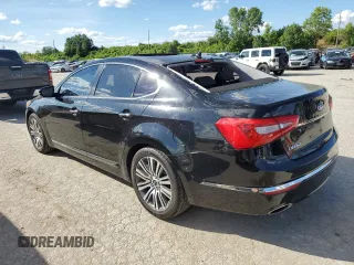 2015 Kia Cadenza Premium with VIN KNALN4D72F5176604, listed as a Copart auction lot 58287744 with 69,419 mi miles and Salvage Title. Bid and sale history available at carsss.com. Image 2.