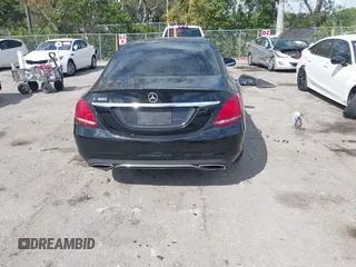 2015 Mercedes-Benz C-Class C 300 with VIN 55SWF4JB8FU062030, listed as a IAAI auction lot 41593649 with 123,196 mi miles. Bid and sale history available at carsss.com. Image 15.