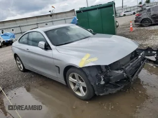 2015 BMW 4 Series 428i xDrive with VIN WBA3N5C55FK484681, listed as a Copart auction lot 57878905 with 41,723 mi miles and Salvage title. Bid and sale history available at DreamBid. Image 4.