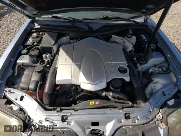 2007 Chrysler Crossfire Limited с VIN 1C3LN65L87X074129, выставлен на аукционе Copart как лот 80004184 с пробегом Не указан миль и Списание • Salvage title. История ставок и продаж доступна на DreamBid. Изображение 11.