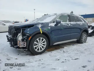 2020 Cadillac XT4 AWD Premium Luxury with VIN 1GYFZDR40LF115500, listed as a Copart auction lot 45758825 with 49,526 mi miles and Clean Title. Bid and sale history available at carsss.com. Image 1.
