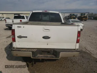 2007 Ford F-150 XLT with VIN 1FTPW14V47KD01135, listed as a Copart auction lot 52595735 with 177,592 mi miles and Salvage Title. Bid and sale history available at carsss.com. Image 6.