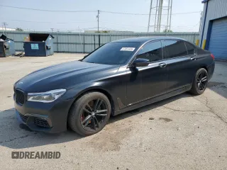 2018 BMW 7 Series ALPINA B7 xDrive with VIN WBA7F2C52JB238192, listed as a Copart auction lot 57851425 with 69,444 mi miles and Salvage title. Bid and sale history available at DreamBid. Image 1.