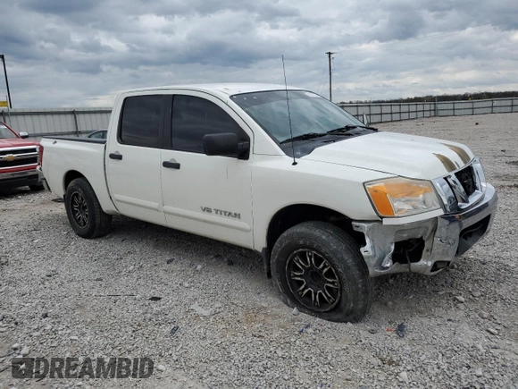 2010 Nissan Titan SE with VIN 1N6BA0ED7AN325845, listed as a Copart auction lot 51537075 with 263,023 mi miles and Salvage Title. Bid and sale history available at DreamBid. Image 4.