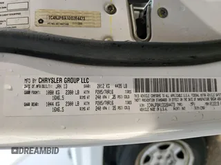 2013 Jeep Patriot Sport with VIN 1C4NJPBA1DD264473, listed as a Copart auction lot 59222735 with 165,206 mi miles and Salvage title. Bid and sale history available at DreamBid. Image 12.