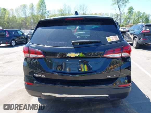 2023 Chevrolet Equinox LT with VIN 3GNAXUEG7PL213044, listed as a IAAI auction lot 41984609 with 44,141 mi miles and . Bid and sale history available at DreamBid. Image 16.