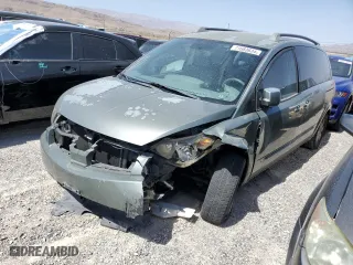 2005 Nissan Quest SL with VIN 5N1BV28U95N137361, listed as a Copart auction lot 71683634 with 57,067 mi miles and Salvage Title. Bid and sale history available at carsss.com. Image 1.