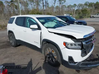 2020 GMC Acadia SLE with VIN 1GKKNKLA5LZ112128, listed as a IAAI auction lot 41472963 with 72,502 mi miles and . Bid and sale history available at carsss.com. Image 1.
