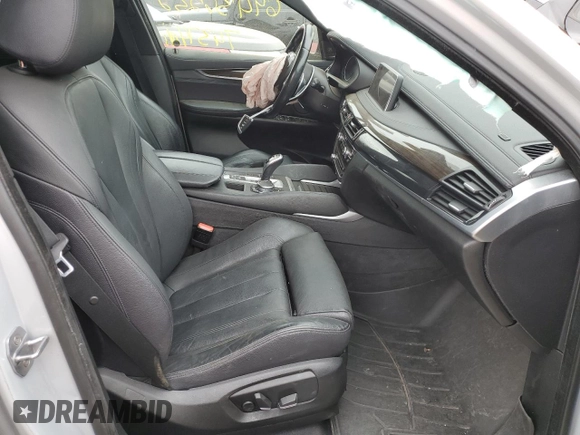 2016 BMW X6 xDrive35i with VIN 5UXKU2C59G0N83743, listed as a Copart auction lot 64436252 with 74,374 mi miles. Bid and sale history available at carsss.com. Image 5.