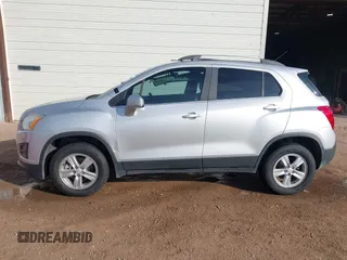 2015 Chevrolet Trax LT with VIN 3GNCJRSB0FL172030, listed as a IAAI auction lot 41523985 with 82,427 mi miles. Bid and sale history available at carsss.com. Image 15.