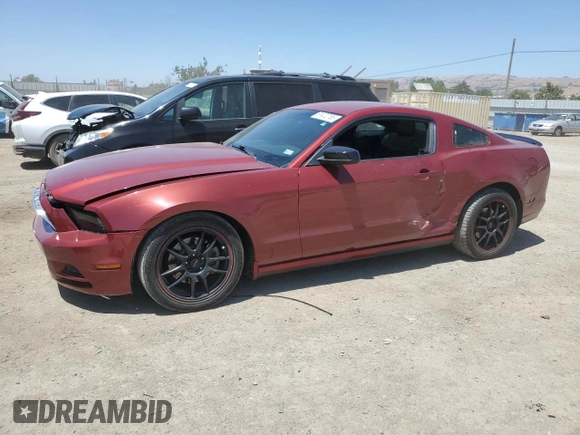 2014 Ford Mustang V6 with VIN 1ZVBP8AM5E5217295, listed as a Copart auction lot 61472765 with 141,580 mi miles and Salvage title. Bid and sale history available at DreamBid. Image 1.