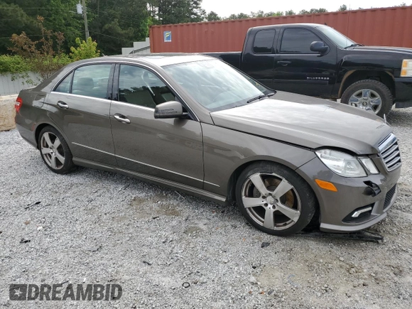 2011 Mercedes-Benz E 350 Luxury with VIN WDDHF5GB9BA477616, listed as a Copart auction lot 55775815 with 168,385 mi miles and Non Repairable. Bid and sale history available at DreamBid. Image 4.