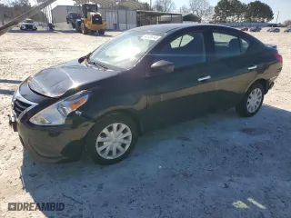 2019 Nissan Versa Sedan SV with VIN 3N1CN7AP1KL803055, listed as a Copart auction lot 46706145 with 108,141 mi miles and Salvage Title. Bid and sale history available at carsss.com. Image 1.