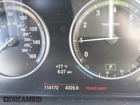 2014 BMW 5 Series 528i with VIN WBA5A5C5XED509484, listed as a IAAI auction lot 42607996 with 114,172 mi miles and . Bid and sale history available at DreamBid. Image 15.