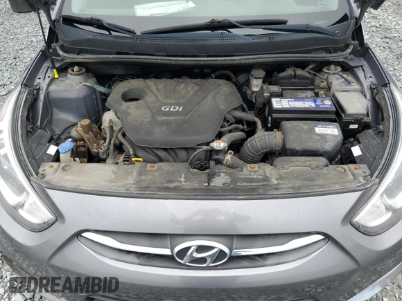 2017 Hyundai Accent SE with VIN KMHCT5AE0HU317157, listed as a Copart auction lot 62936833 with 173,381 mi miles and . Bid and sale history available at DreamBid. Image 12.