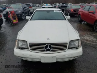 1997 Mercedes-Benz SL-Class with VIN WDBFA67F0VF142517, listed as a Copart auction lot 80819134 with 91,877 mi miles and Non Repairable. Bid and sale history available at carsss.com. Image 5.