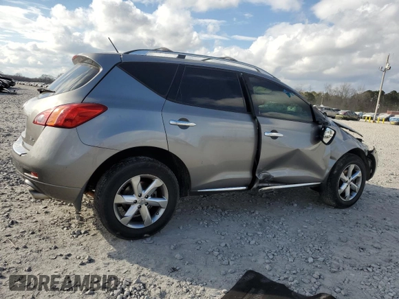 2010 Nissan Murano SL z VIN JN8AZ1MU8AW019654, wystawiony jako Copart lot #44238445 z przebiegiem Nie podano mil oraz Szkoda całkowita • Salvage title. Historia ofert i sprzedaży dostępna na DreamBid. Obrazek 3.