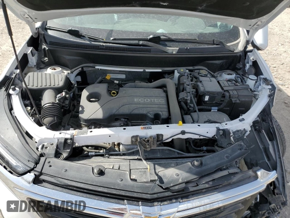 2022 Chevrolet Equinox LT with VIN 3GNAXKEV8NL154716, listed as a Copart auction lot 49237025 with 47,058 mi miles and Salvage Title. Bid and sale history available at DreamBid. Image 14.