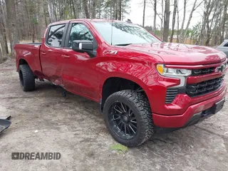 2022 Chevrolet Silverado 1500 RST with VIN 1GCUDEED6NZ557027, listed as a IAAI auction lot 41602219 with 9,816 mi miles and . Bid and sale history available at DreamBid. Image 1.