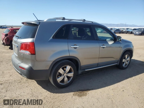 2012 Kia Sorento EX with VIN 5XYKU4A6XCG277986, listed as a Copart auction lot 51830365 with 142,201 mi miles and Clean Title. Bid and sale history available at carsss.com. Image 3.