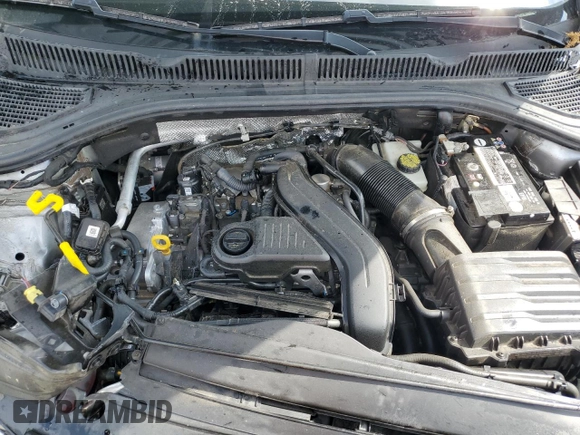 2022 Volkswagen Jetta SE with VIN 3VWEM7BU7NM004776, listed as a Copart auction lot 54968125 with 37,216 mi miles and Salvage title. Bid and sale history available at DreamBid. Image 11.