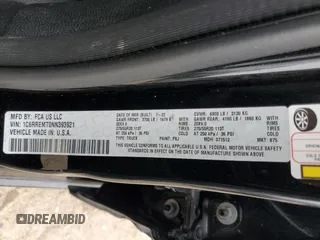 2022 Ram 1500 Big Horn with VIN 1C6RREMT0NN393921, listed as a Copart auction lot 51179695 with 79,839 mi miles and Salvage Title. Bid and sale history available at carsss.com. Image 12.