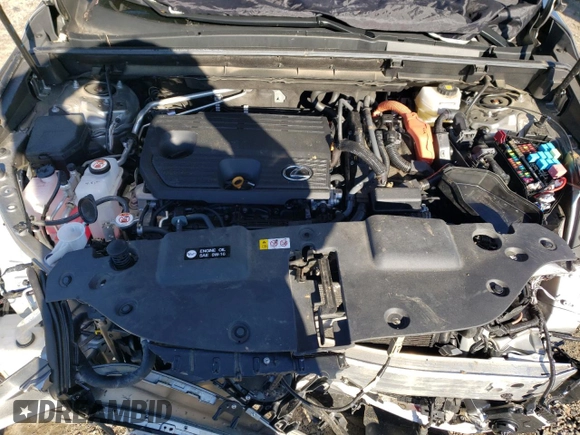 2023 Lexus NX 350h Luxury with VIN 2T2HKCEZ5PC013411, listed as a Copart auction lot 85705704 with 28,660 mi miles and Salvage Title. Bid and sale history available at DreamBid. Image 12.