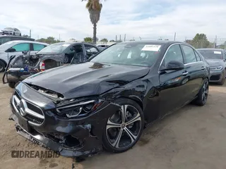2025 Mercedes-Benz C 300 with VIN W1KAF4GBXSR238038, listed as a IAAI auction lot 41682379 with 431 mi miles and . Bid and sale history available at DreamBid. Image 19.