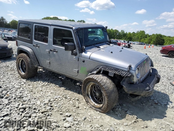 2016 Jeep Wrangler Unlimited Sport z VIN 1C4BJWDG1GL187340, wystawiony jako Copart lot #56011075 z przebiegiem 155 215 mil mil oraz Szkoda całkowita • Salvage title. Historia ofert i sprzedaży dostępna na DreamBid. Obrazek 4.