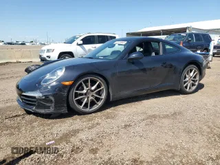 2014 Porsche 911 Carrera with VIN WP0AA2A92ES106763, listed as a Copart auction lot 62423665 with 26,541 mi miles and Salvage title. Bid and sale history available at DreamBid. Image 1.