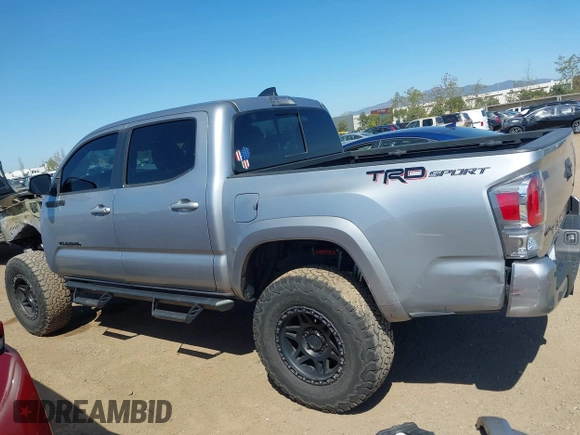 2021 Toyota Tacoma SR5 with VIN 3TMAZ5CN5MM156116, listed as a IAAI auction lot 42017208 with 34,410 mi miles and . Bid and sale history available at DreamBid. Image 15.