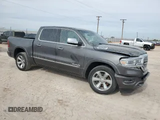 2022 Ram 1500 Limited with VIN 1C6SRFHTXNN384175, listed as a Copart auction lot 76073954 with 18,321 mi miles and Clean title. Bid and sale history available at DreamBid. Image 4.