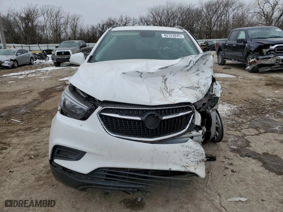 2019 Buick Encore Preferred with VIN KL4CJASB1KB942557, listed as a Copart auction lot 46124845 with 0 mi miles and Salvage Title. Bid and sale history available at carsss.com. Image 5.