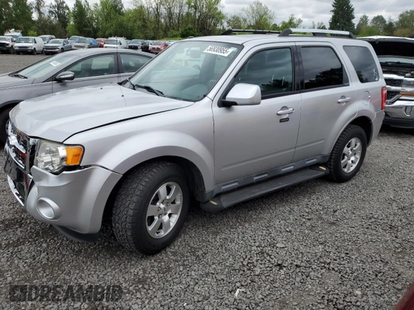 2010 Ford Escape Limited with VIN 1FMCU0EG9AKA54244, listed as a Copart auction lot 56930955 with 88,496 mi miles and Salvage title. Bid and sale history available at DreamBid. Image 1.