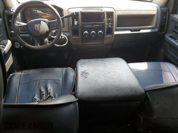 2012 Ram 1500 Express with VIN 1C6RD6KT5CS156721, listed as a Copart auction lot 61582295 with 262,984 mi miles and Salvage title. Bid and sale history available at DreamBid. Image 8.