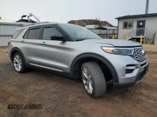 2022 Ford Explorer Platinum with VIN 1FM5K8HW2NNA11076, listed as a Copart auction lot 87486124 with 13,529 mi miles and Salvage Title. Bid and sale history available at carsss.com. Image 4.