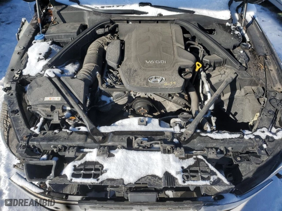 2015 Hyundai Genesis 3.8L with VIN KMHGN4JE0FU018271, listed as a Copart auction lot 42048535 with 92,760 mi miles and Salvage Title. Bid and sale history available at carsss.com. Image 11.