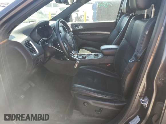 2015 Dodge Durango SXT with VIN 1C4RDJAGXFC750736, listed as a Copart auction lot 48340785 with 209,361 mi miles and Salvage Title. Bid and sale history available at DreamBid. Image 7.