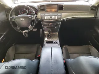 2008 Infiniti M with VIN JNKAY01E08M604254, listed as a Copart auction lot 57499825 with 108,473 mi miles and Salvage title. Bid and sale history available at DreamBid. Image 8.
