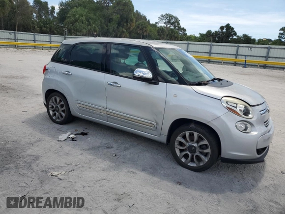 2014 FIAT 500L Lounge с VIN ZFBCFACH5EZ017479, выставлен на аукционе Copart как лот 62005845 с пробегом 46 158 миль миль и Чистый • Clean title. История ставок и продаж доступна на DreamBid. Изображение 4.