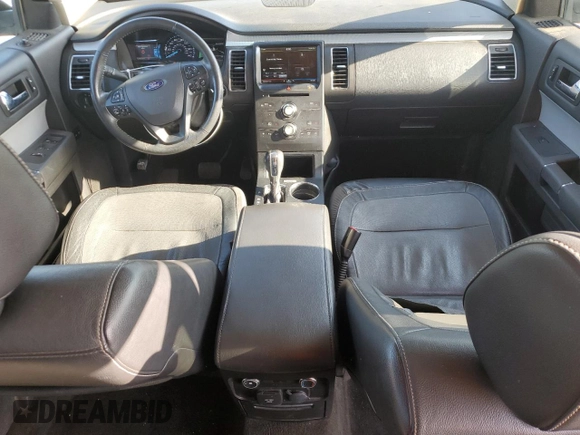 2014 Ford Flex SEL z VIN 2FMGK5C86EBD41038, wystawiony jako Copart lot #55609235 z przebiegiem 157 934 mil mil oraz Szkoda całkowita • Salvage title. Historia ofert i sprzedaży dostępna na DreamBid. Obrazek 8.