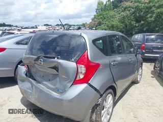 2014 Nissan Note S Plus z VIN 3N1CE2CP3EL351811, wystawiony jako IAAI lot #42528211 z przebiegiem 104 608 mil mil oraz . Historia ofert i sprzedaży dostępna na DreamBid. Obrazek 4.