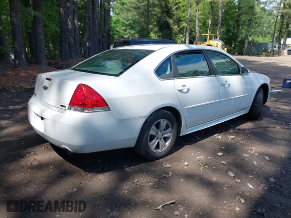 2014 Chevrolet Impala LS z VIN 2G1WA5E39E1176332, wystawiony jako IAAI lot #42233713 z przebiegiem 133 355 mil mil oraz . Historia ofert i sprzedaży dostępna na DreamBid. Obrazek 4.