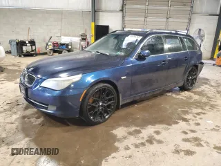 2008 BMW 5 Series 535xiT with VIN WBAPT73538CX01063, listed as a Copart auction lot 56895265 with 166,164 mi miles and Salvage title. Bid and sale history available at DreamBid. Image 1.